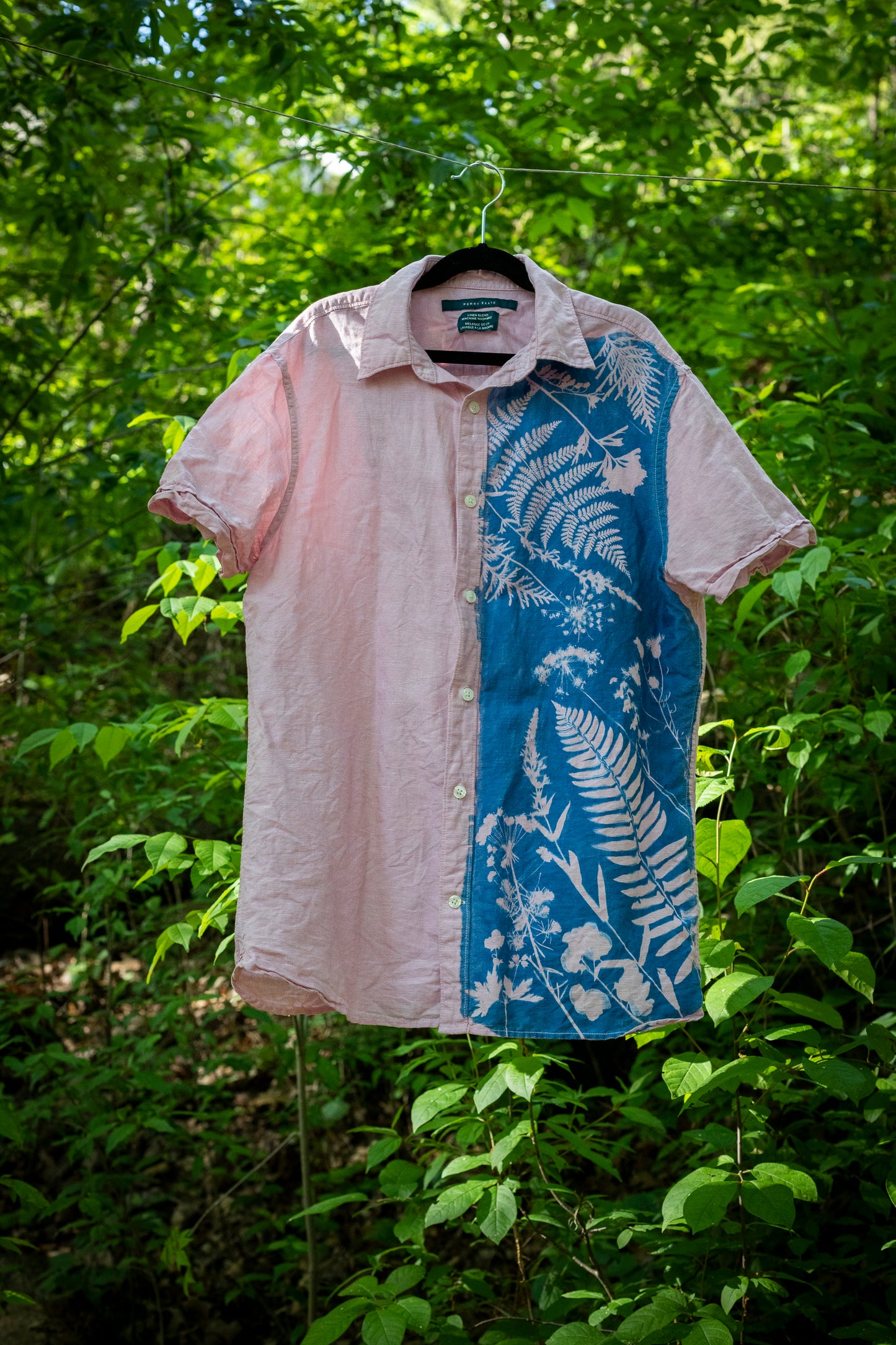 Short Sleeve Perry Ellis Button Up | SM
