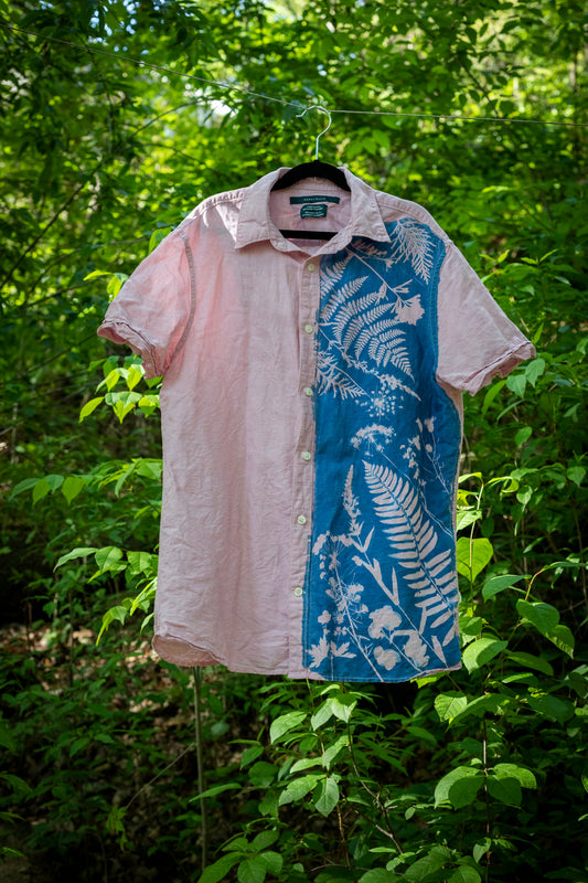 Short Sleeve Perry Ellis Button Up | SM